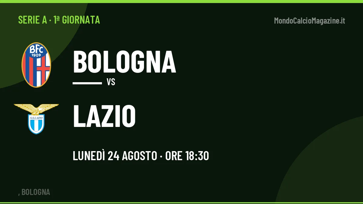 Quote Bologna Lazio e pronostico: cosa dicono i bookmaker e dove vederla