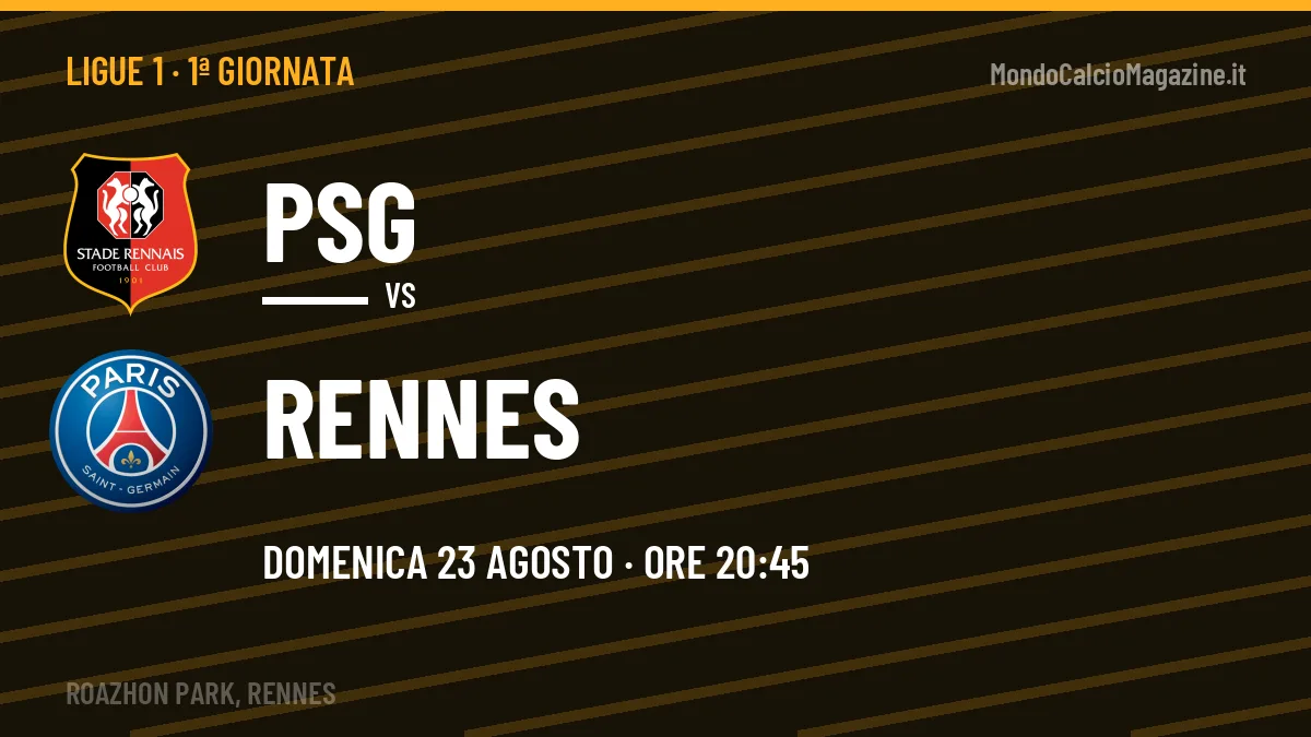 Quote PSG Rennes e pronostico: cosa dicono i bookmaker e dove vederla
