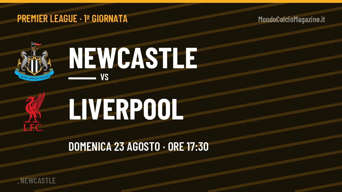 Quote Newcastle Liverpool e pronostico: cosa dicono i bookmaker e dove vederla