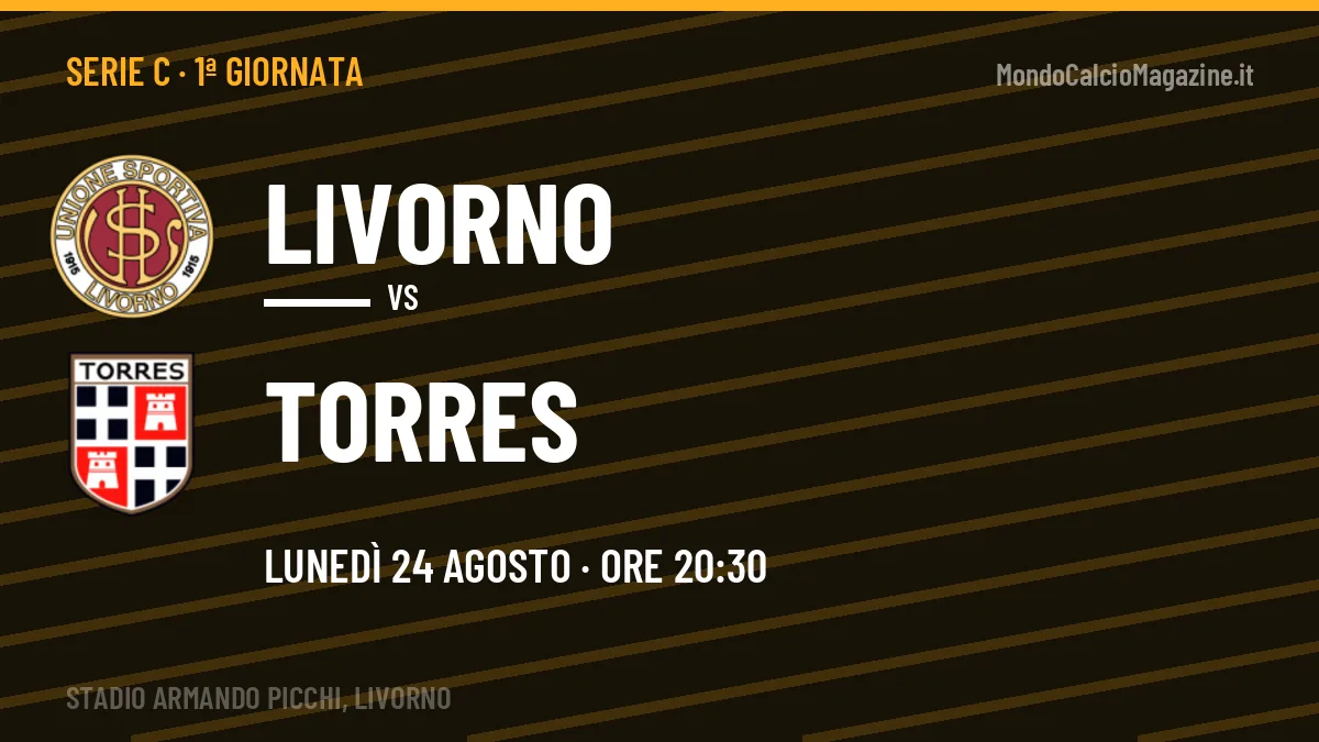 Quote Livorno Torres e pronostico: cosa dicono i bookmaker e dove vederla