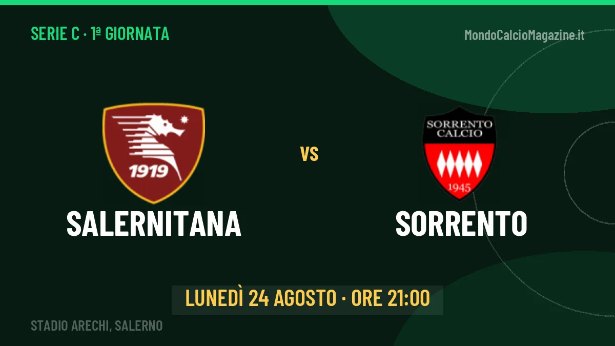 Quote Salernitana Sorrento e pronostico: cosa dicono i bookmaker e dove vederla