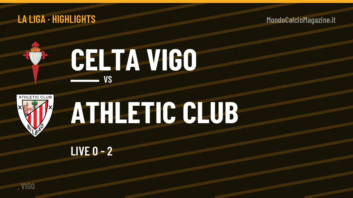 Highlights La Liga: Celta Vigo-Athletic Club in video
