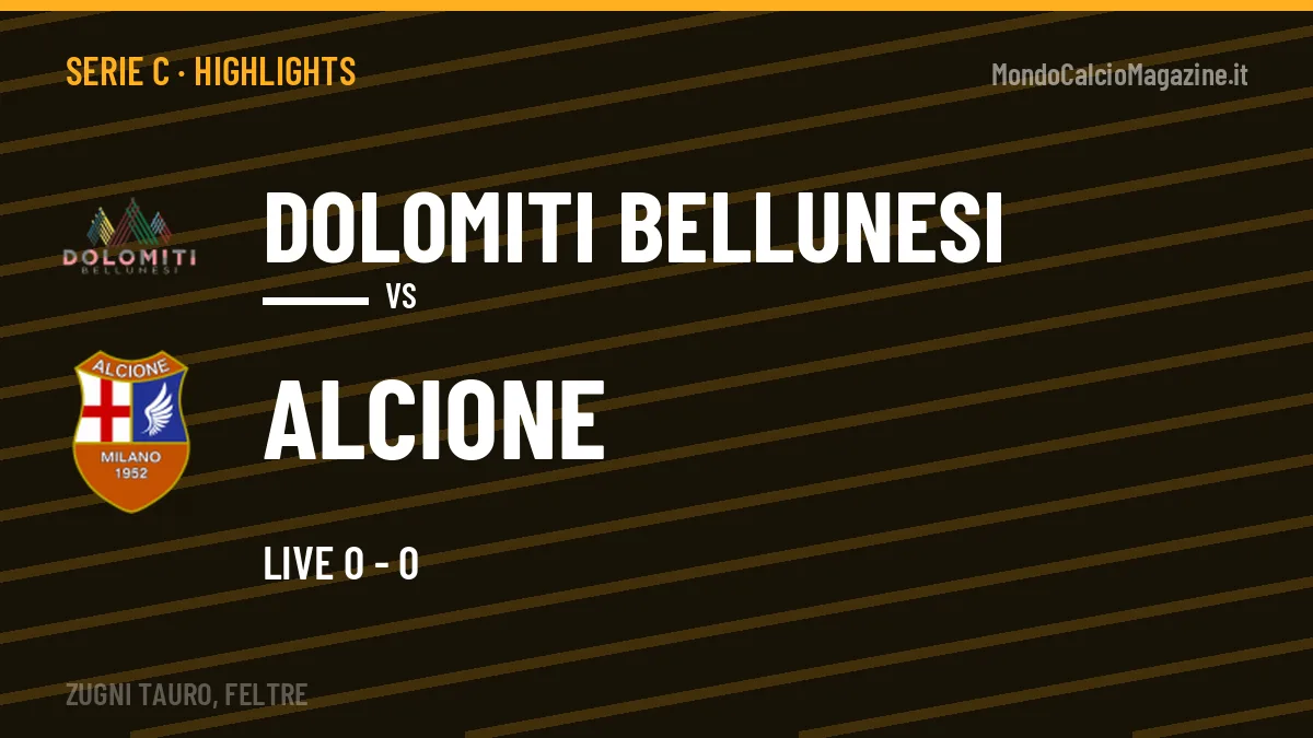 Gol e highlights di Dolomiti Bellunesi-Alcione: guarda la sintesi