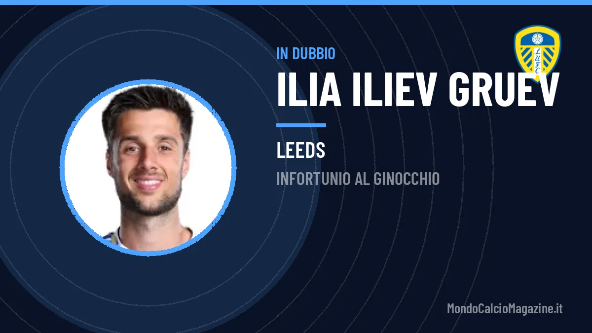 Gruev in dubbio: le ultime sulle sue condizioni