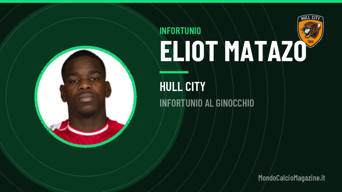 Matazo si ferma: infortunio al ginocchio per il centrocampista del Hull City