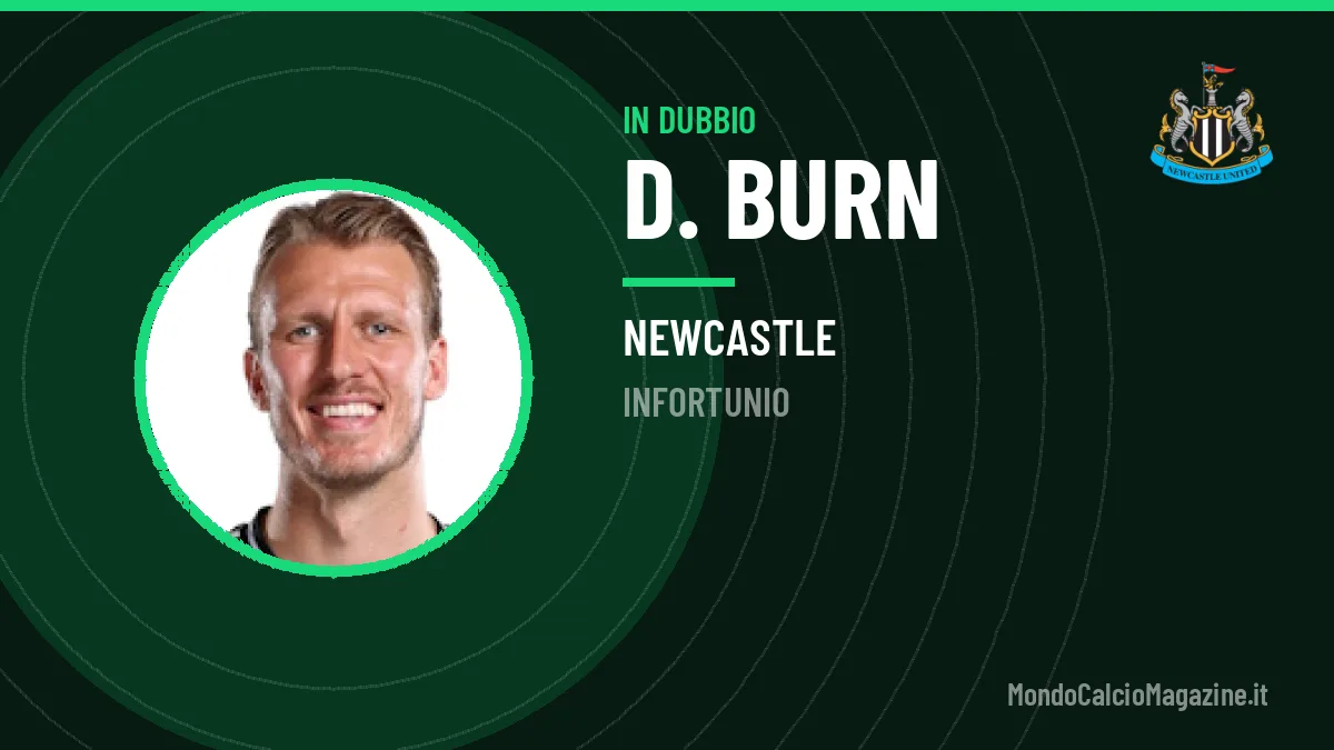 D. Burn in dubbio: le ultime sulle sue condizioni