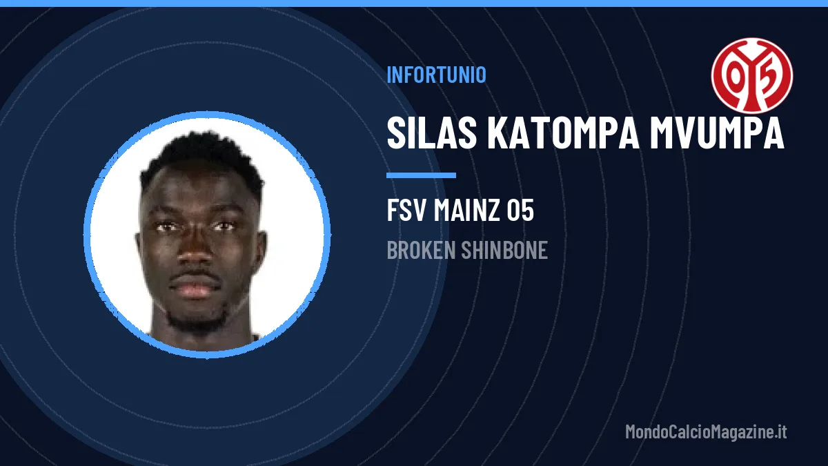 Katompa Mvumpa fermo ai box: broken shinbone e recupero da valutare