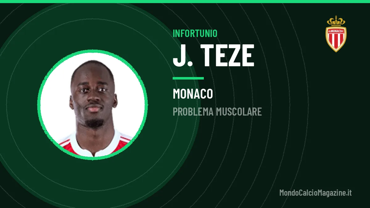 Quando torna J. Teze? Il punto sull'infortunio