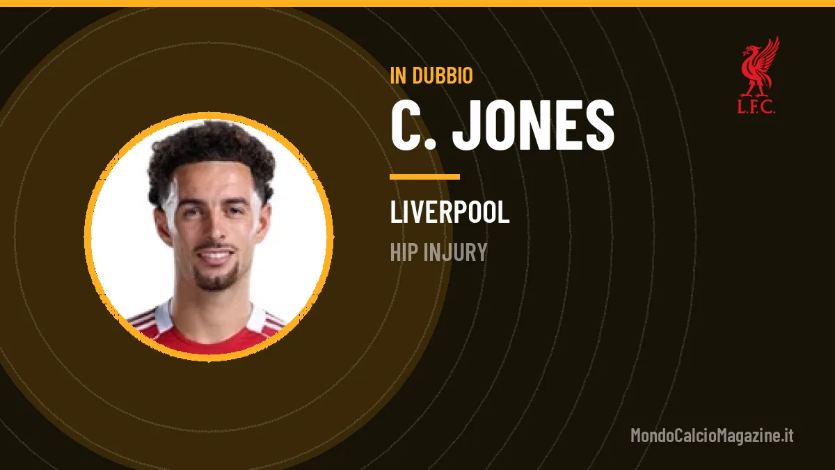 C. Jones in dubbio: le ultime sulle sue condizioni