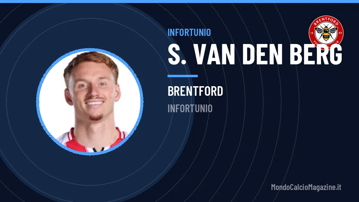 S. van den Berg fermo ai box: infortunio e recupero da valutare