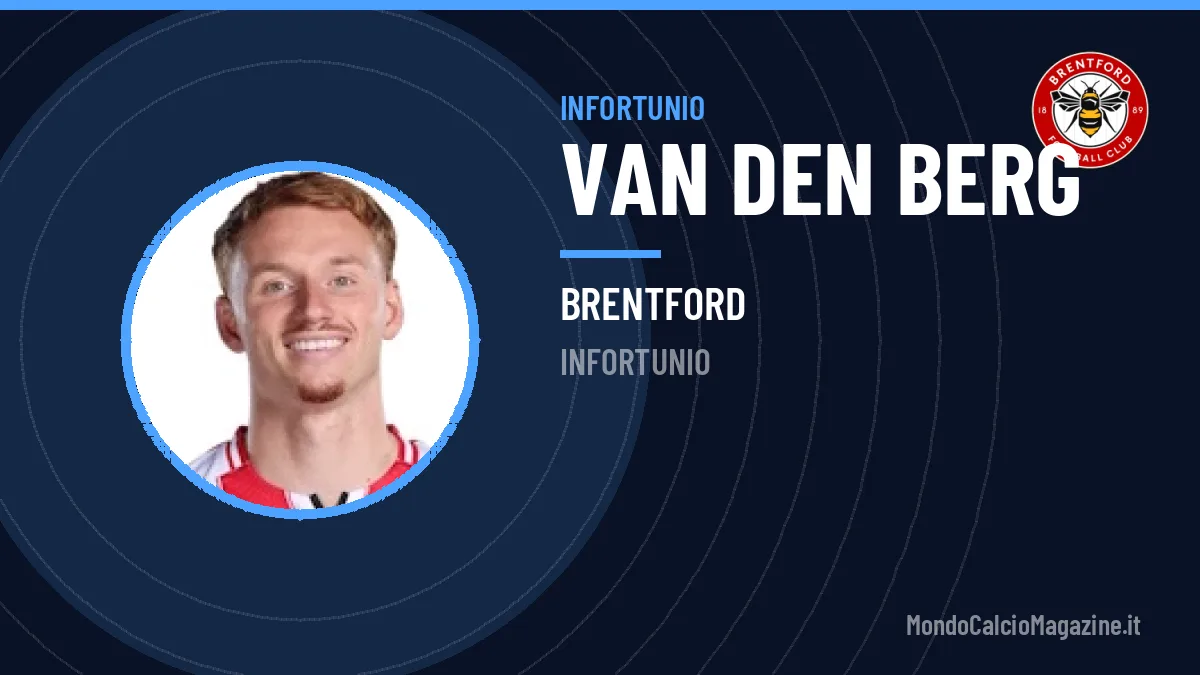 van den Berg fermo ai box: infortunio e recupero da valutare