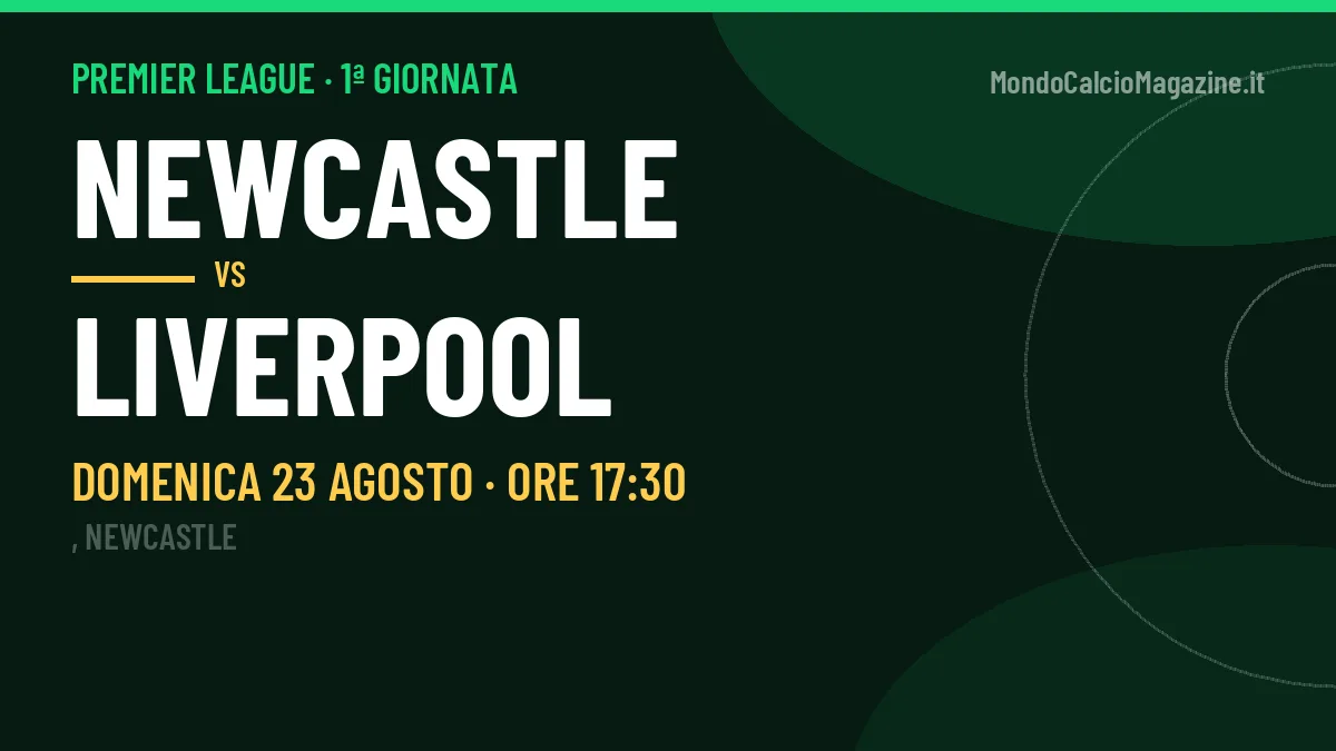 Quote Newcastle Liverpool e pronostico: cosa dicono i bookmaker e dove vederla
