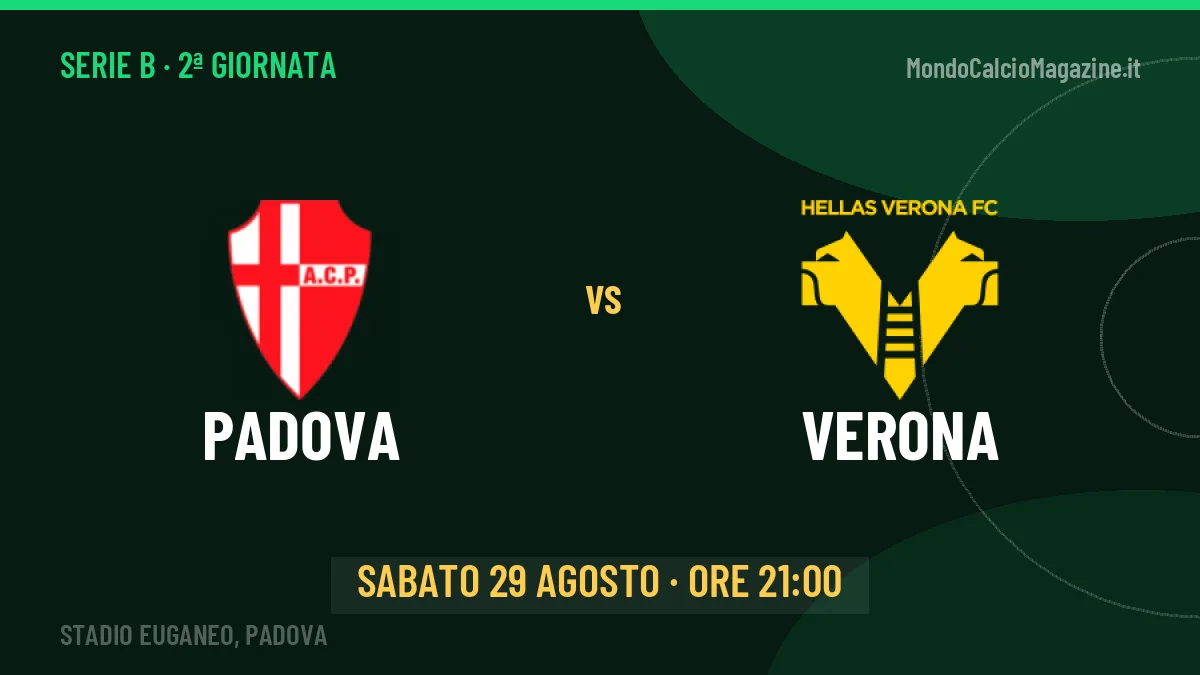 Padova-Verona in TV: a che ora si gioca, dove vederla e probabili formazioni