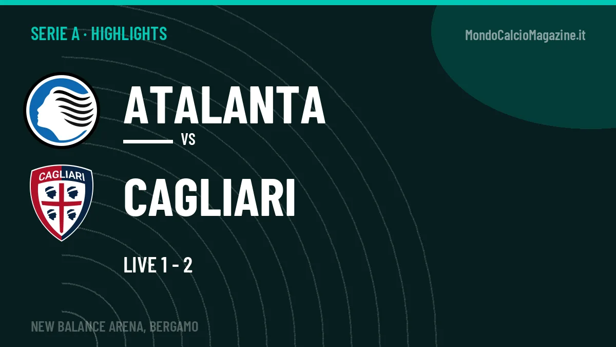 Gol e highlights di Atalanta-Cagliari: guarda la sintesi