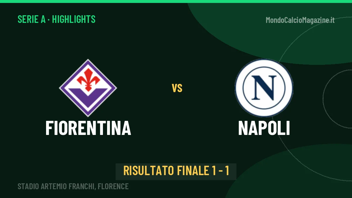 Fiorentina-Napoli highlights: video, marcatori e statistiche