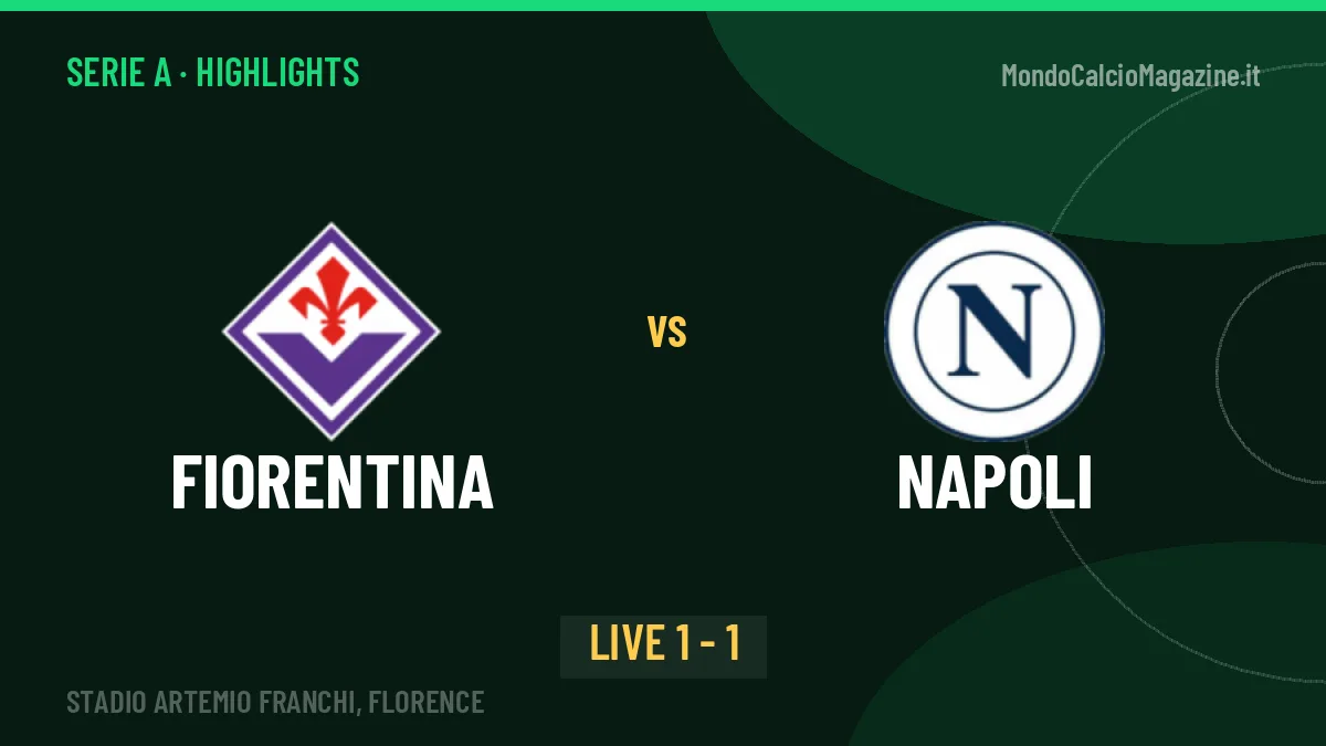 Fiorentina-Napoli highlights: video, marcatori e statistiche