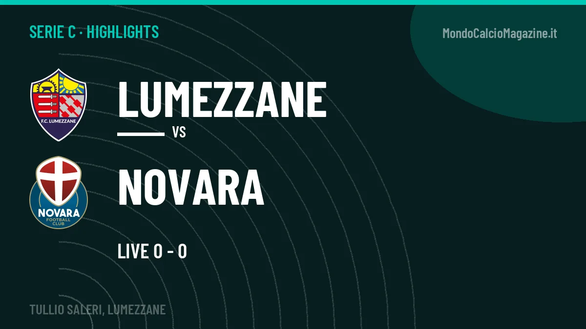 Highlights Lumezzane-Novara: gol e sintesi della partita