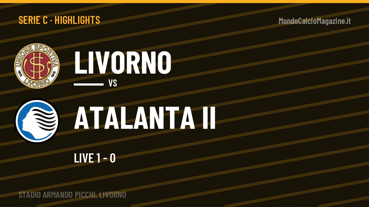Highlights Serie C: Livorno-Atalanta II in video