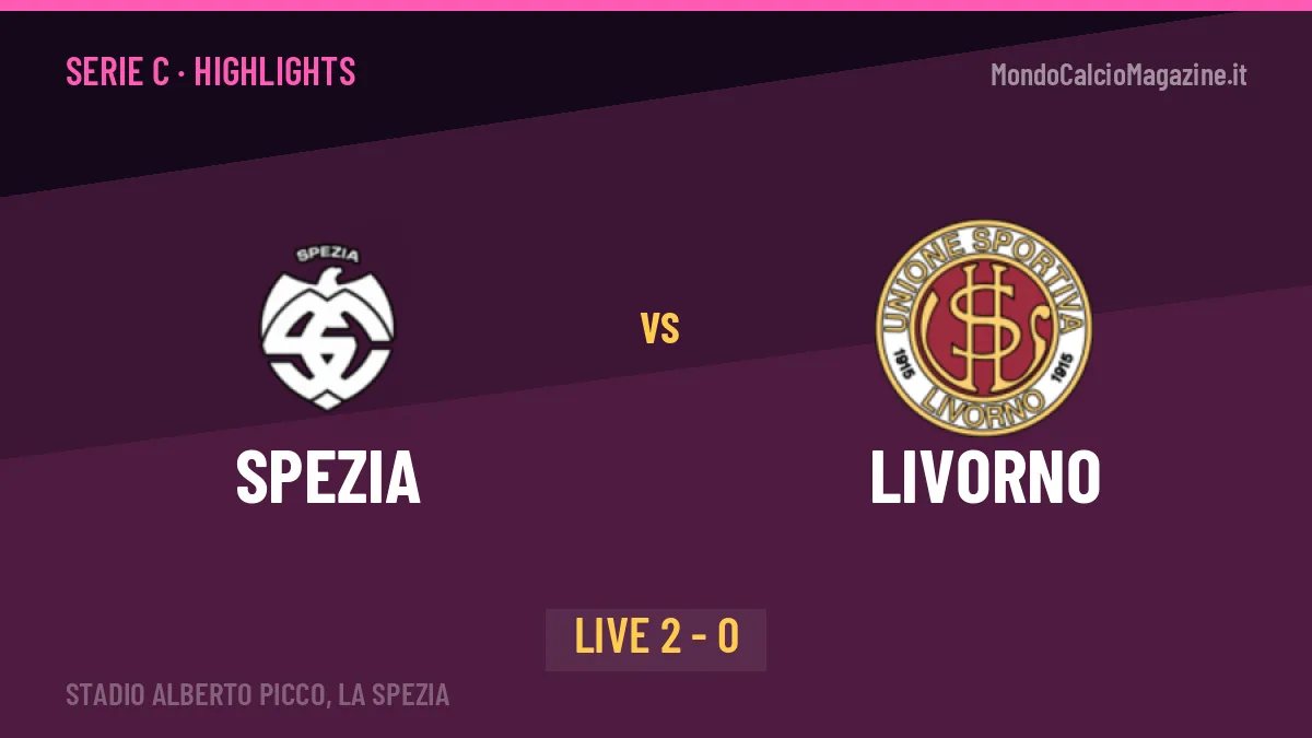 Spezia-Livorno: highlights, video, azioni e gol del match