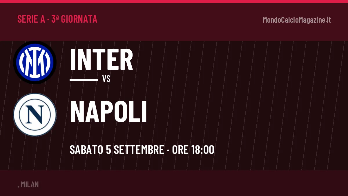 Quote Inter Napoli e pronostico: cosa dicono i bookmaker e dove vederla