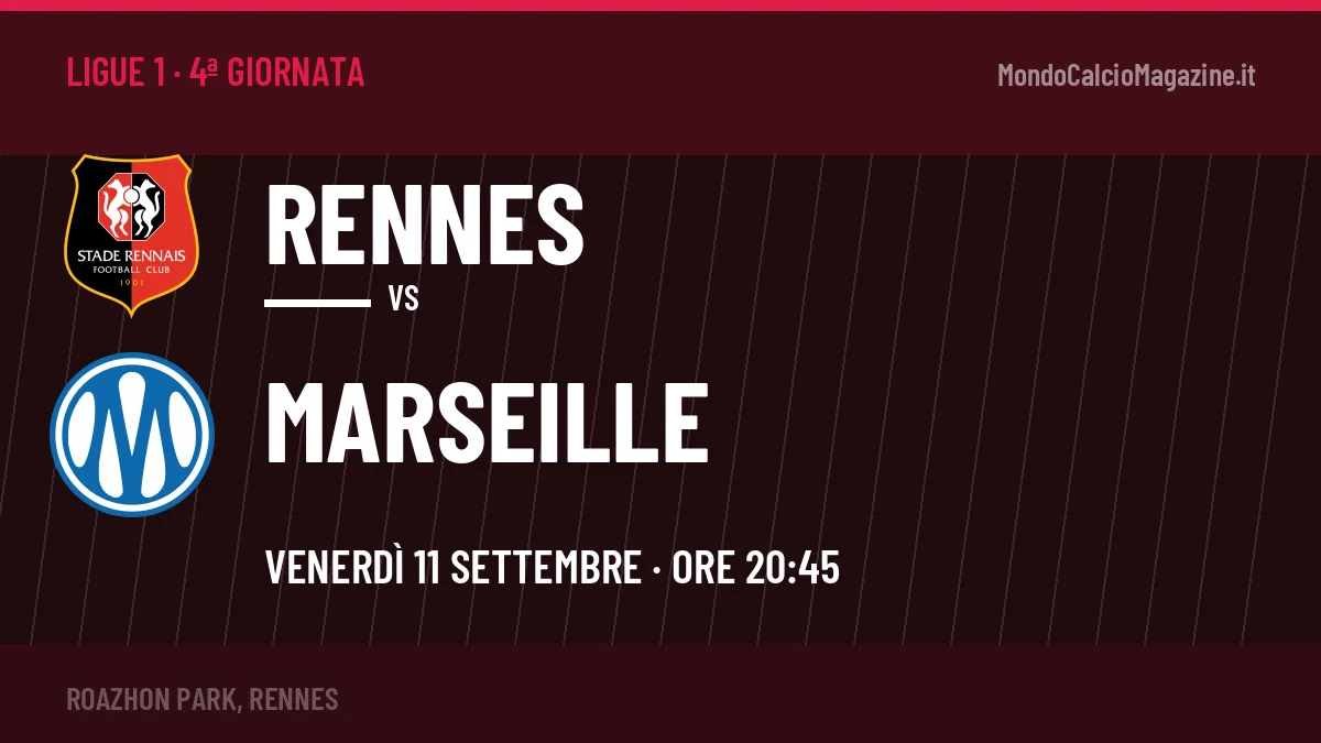 Rennes-Marseille: pronostico, quote e dove vedere il match in diretta