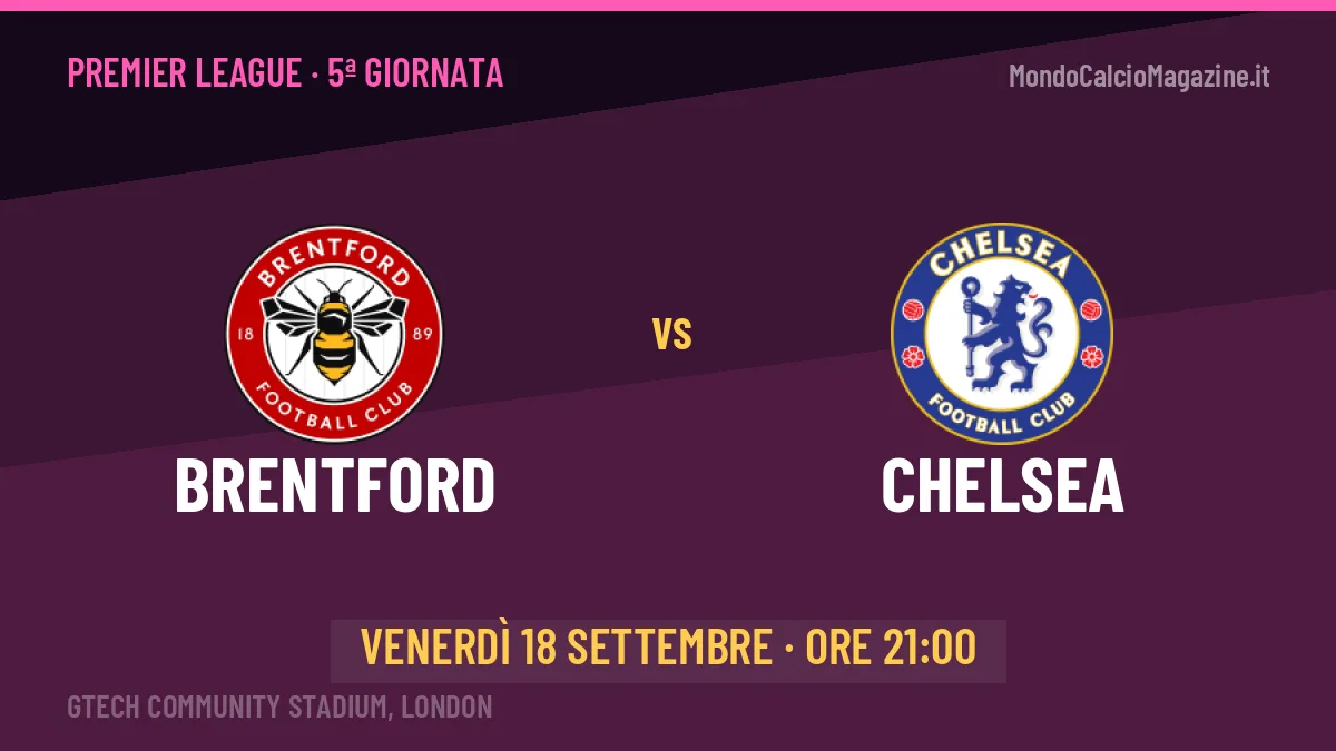 Quote Brentford Chelsea e pronostico: cosa dicono i bookmaker e dove vederla