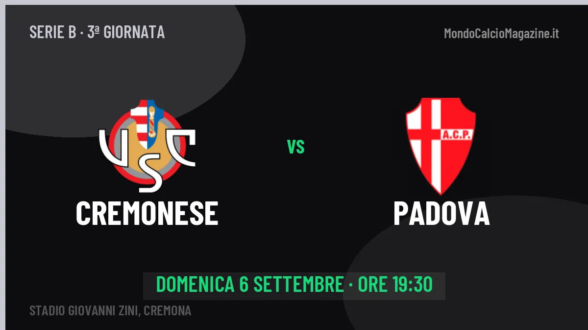 Quote Cremonese Padova e pronostico: cosa dicono i bookmaker e dove vederla