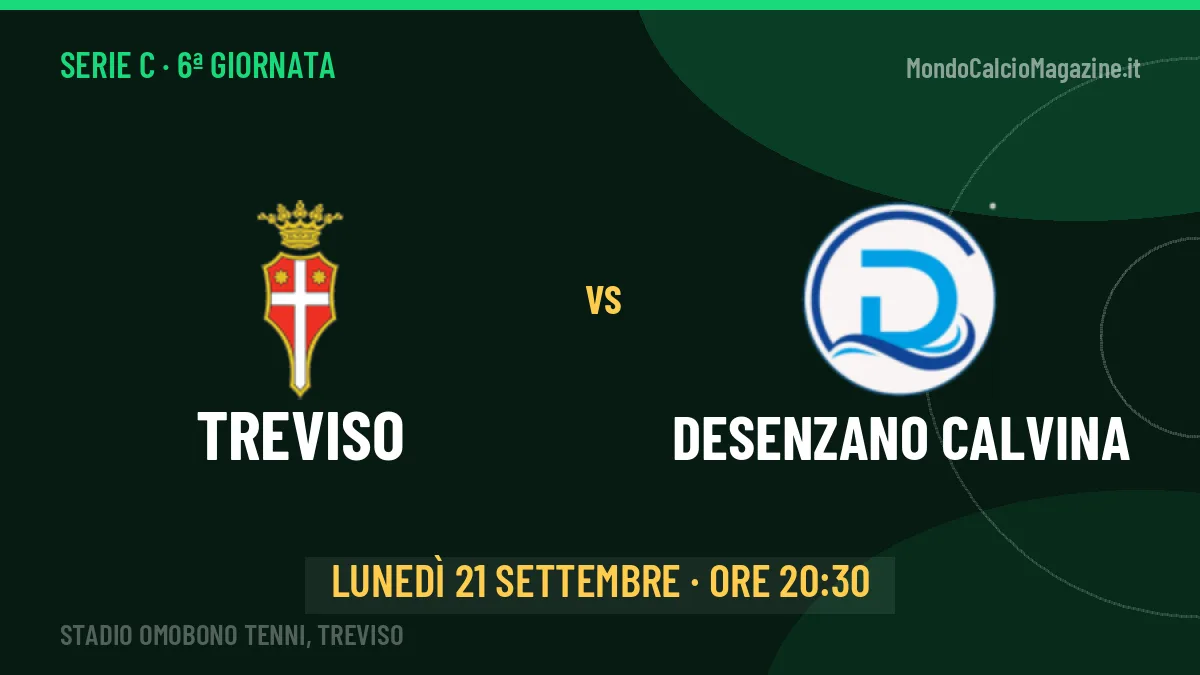 Treviso Desenzano Calvina in streaming: dove vedere la partita, orario e probabili formazioni