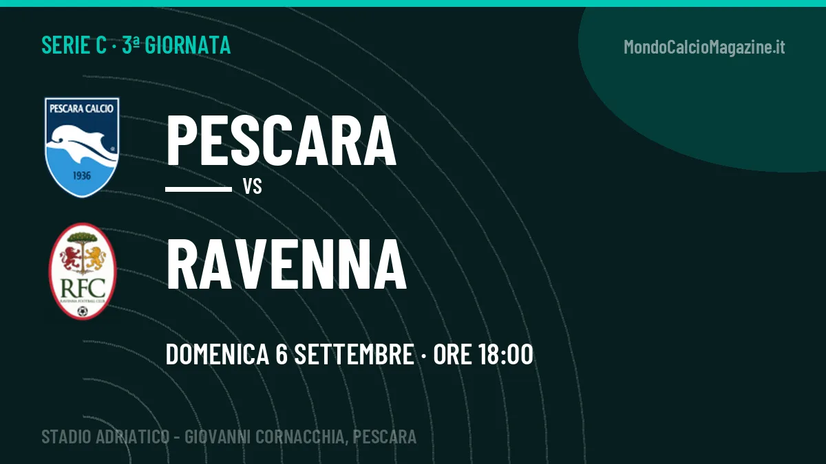 Quote Pescara Ravenna e pronostico: cosa dicono i bookmaker e dove vederla
