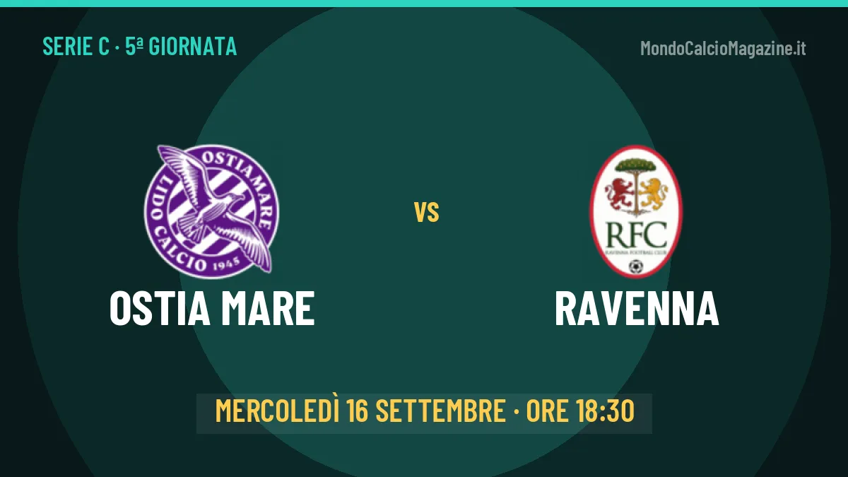Quote Ostia Mare Ravenna e pronostico: cosa dicono i bookmaker e dove vederla