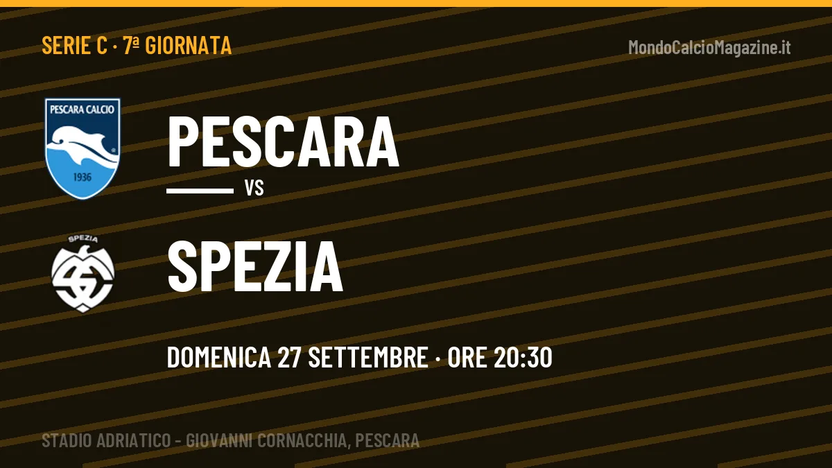 Quote Pescara Spezia e pronostico: cosa dicono i bookmaker e dove vederla