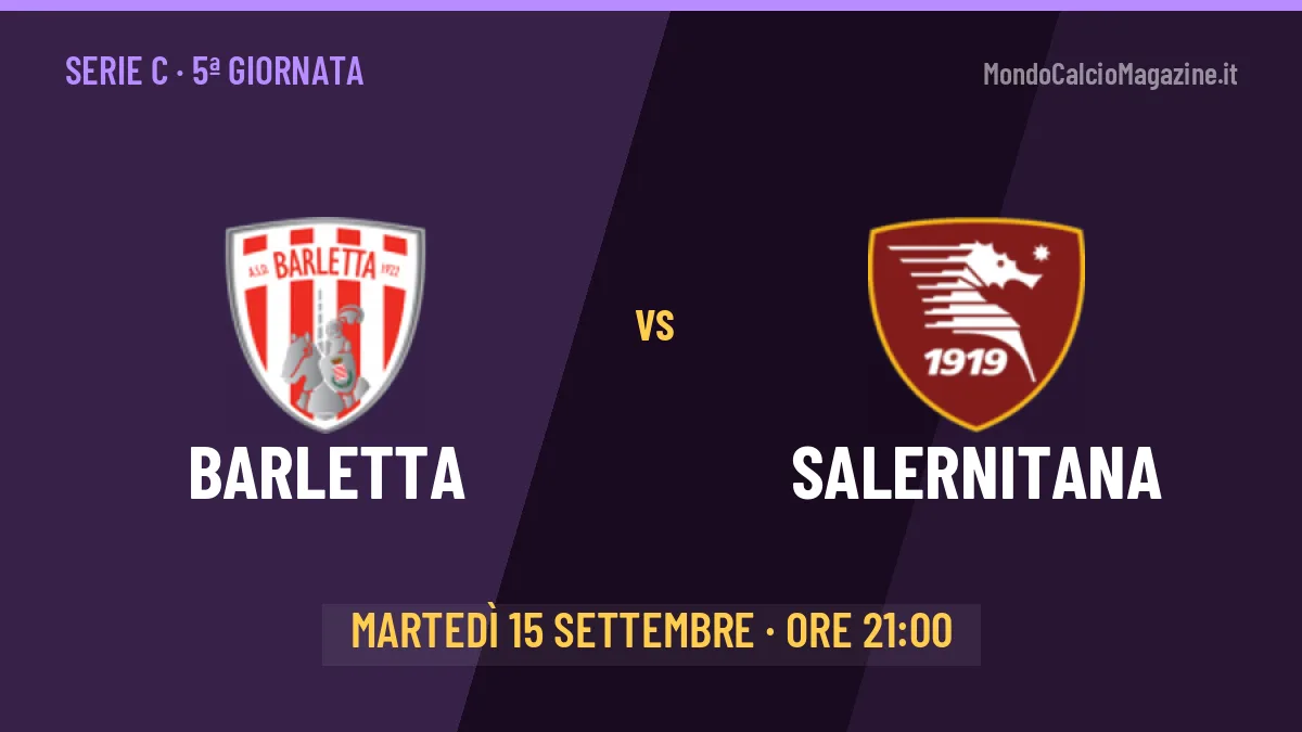 Quote Barletta Salernitana e pronostico: cosa dicono i bookmaker e dove vederla