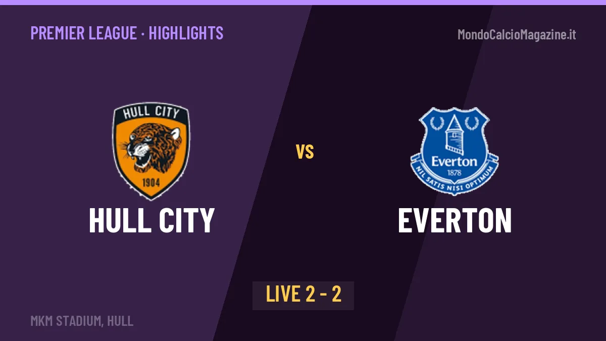 Hull City-Everton, gli highlights: tutti i gol in video