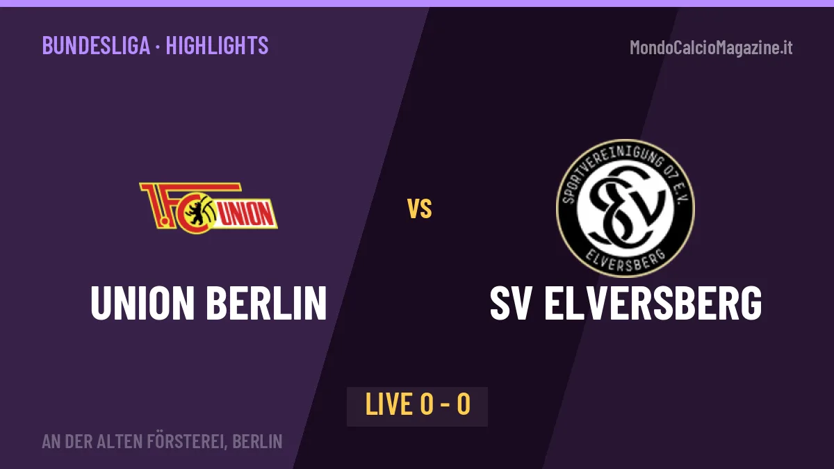Union Berlin-SV Elversberg, gli highlights: tutti i gol in video