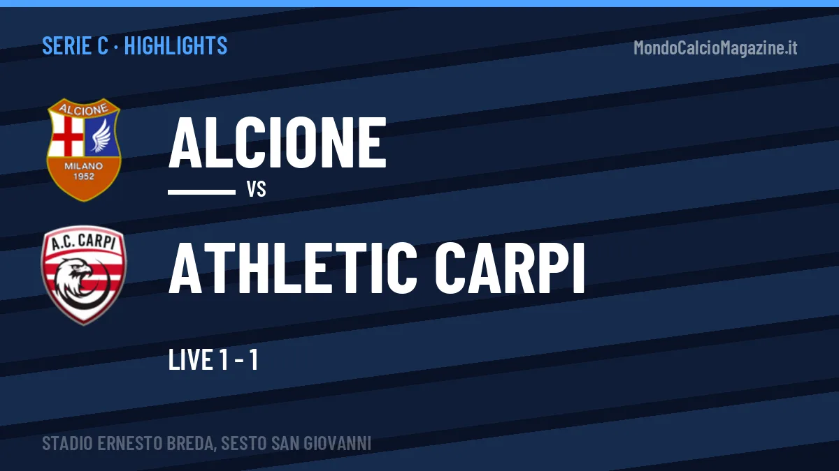 Highlights e gol Alcione-Athletic Carpi: la sintesi della 11ª giornata