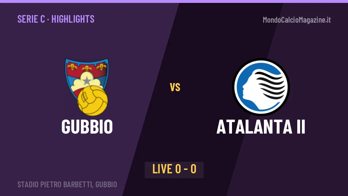 Gubbio-Atalanta II highlights: video, marcatori e statistiche