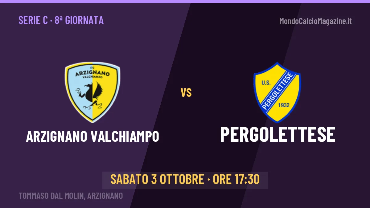 Arzignano Valchiampo-Pergolettese: pronostico, quote e dove vedere il match in diretta