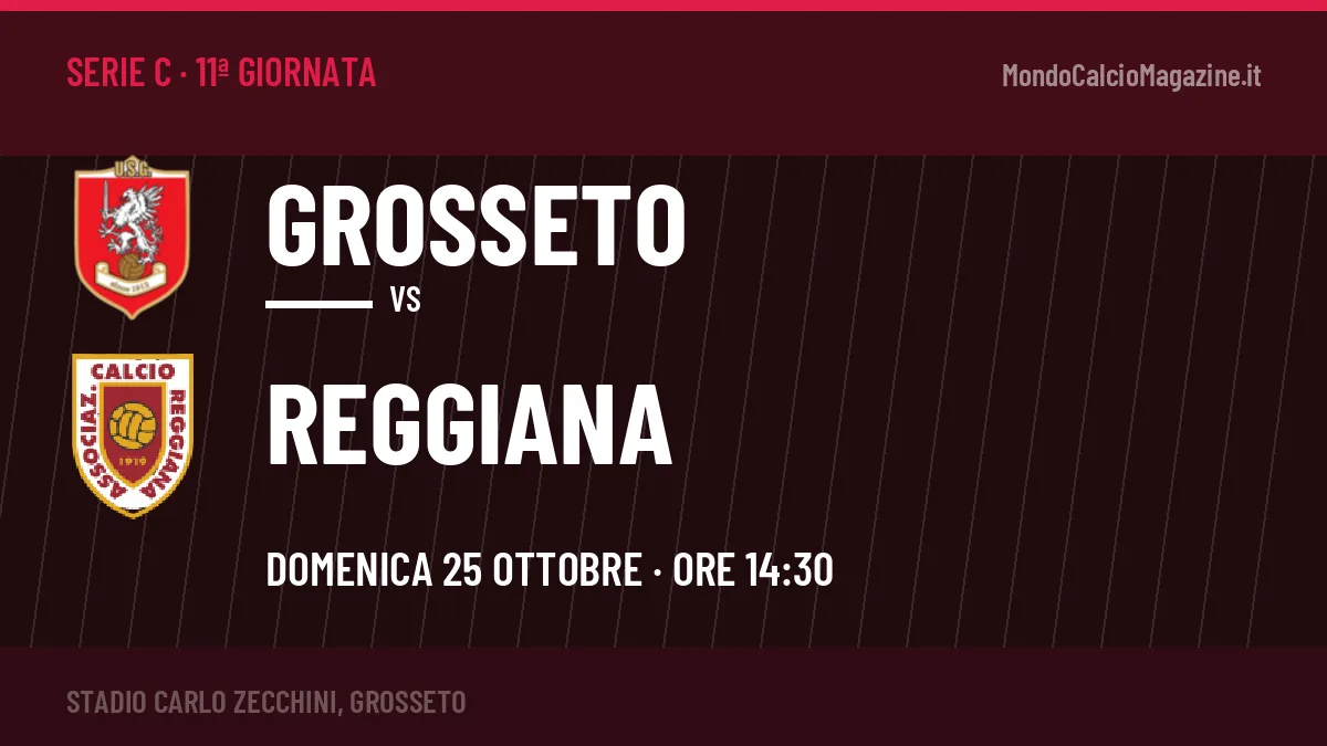 Quote Grosseto Reggiana e pronostico: cosa dicono i bookmaker e dove vederla